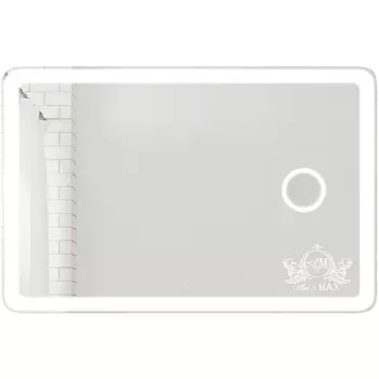 Зеркало Art&amp;Max Latina 120 см AM-Lat-1200-800-DS-F-X3 с косметической линзой