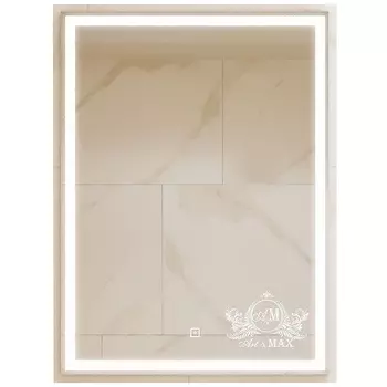 Зеркало Art&amp;Max Monza 60 см AM-Mon-600-800-DS-F с подсветкой