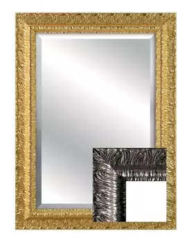 Зеркало Cezares Martucci 970/N 77.5 x 97.5 см настенное, цвет черный (nero)