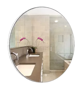 Зеркало Creto Bella d65см сенсорное с LED-подсветкой 20-D650B