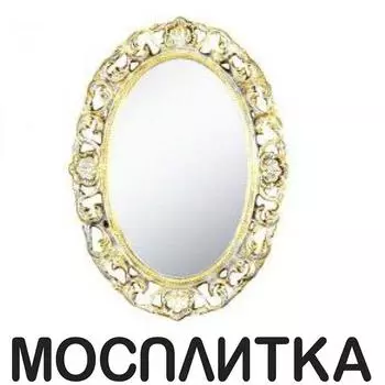 Зеркало Migliore Complementi ML.COM-70.703.AV.DO - белое золото