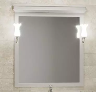 Зеркало Opadiris Борджи 85 слоновая кость