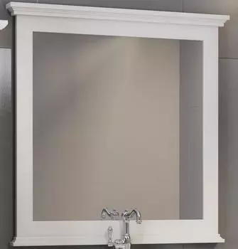 Зеркало Opadiris Палермо 90 белый матовый