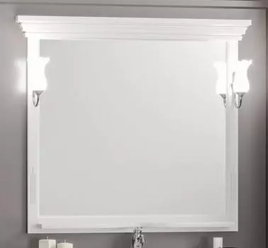 Зеркало Opadiris Риспекто 100 белый матовый