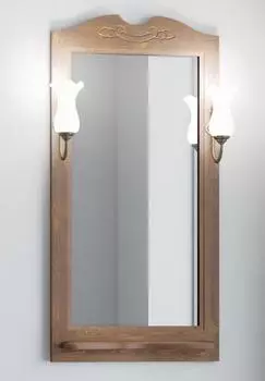 Зеркало Opadiris Тибет 50 орех антикварный