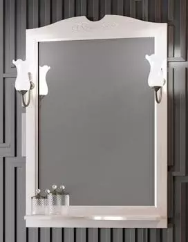 Зеркало Opadiris Тибет 75 00-00002910 слоновая кость