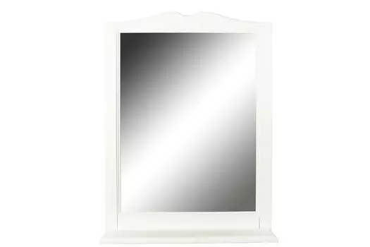 Зеркало Orange Классик 75 см, массив бука, цвет - белый