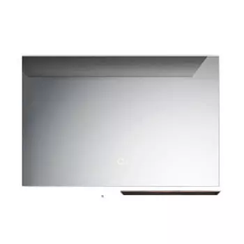 Зеркало Orans BC-V8101 с металлической полкой, LED подсветка (950x650x30), 8101MR