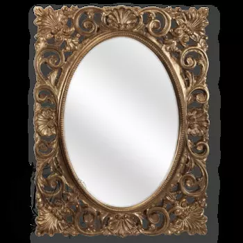 Зеркало прямоугольное Migliore Complementi ML.COM-70.721, h95xL73xP4 cm, бронза