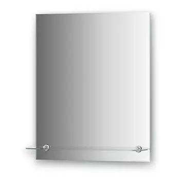 Зеркало с полочкой Evoform Attractive, BY 0503, с фацетом 5 мм, 50 x 60 см