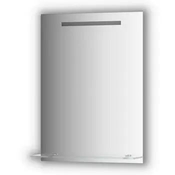 Зеркало с полочкой и LED-светильником Evoform Ledline-S BY 2153 55х75 см