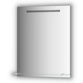 Зеркало с полочкой и LED-светильником Evoform Ledline-S BY 2154 60х75 см