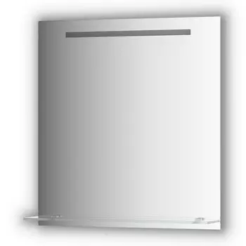 Зеркало с полочкой и LED-светильником Evoform Ledline-S BY 2155 70х75 см