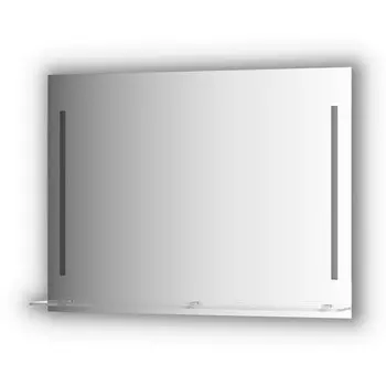 Зеркало с полочкой и LED-светильником Evoform Ledline-S BY 2166 100х75 см