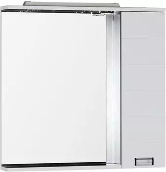 Зеркало-шкаф Aquanet Сити 90 L 00158575 венге