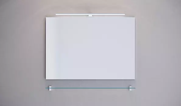 Зеркало Velvex Klaufs 100 с LED светильником zkKLA.100-14