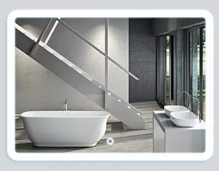 Зеркало Vincea LED VLM-2A915 91,5x68,5 см c сенсорным выключателем и диммером