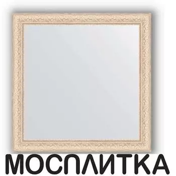 Зеркало в багетной раме Evoform Definite BY 0781 64 x 64 см, беленый дуб