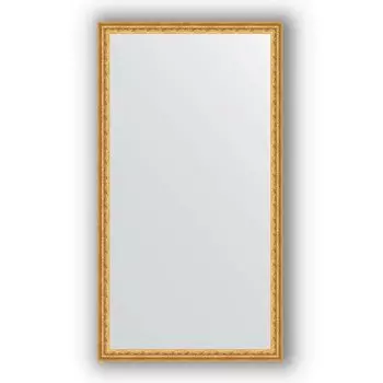 Зеркало в багетной раме Evoform Definite BY 1098 72 x 132 см, сусальное золото