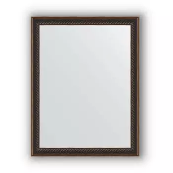 Зеркало в багетной раме Evoform Definite BY 1328 35 x 45 см, витой махагон