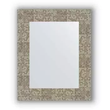 Зеркало в багетной раме Evoform Definite BY 3020 43 x 53 см, соты титан