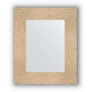 Зеркало в багетной раме Evoform Definite BY 3021 46 x 56 см, золотые дюны