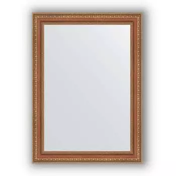 Зеркало в багетной раме Evoform Definite BY 3043 55 x 75 см, бронзовые бусы на дереве