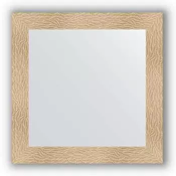 Зеркало в багетной раме Evoform Definite BY 3245 80 x 80 см, золотые дюны