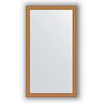 Зеркало в багетной раме Evoform Definite BY 3298 75 x 135 см, золотые бусы на бронзе