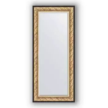Зеркало в багетной раме Evoform Exclusive BY 1291 70 x 160 см, баРокко золото