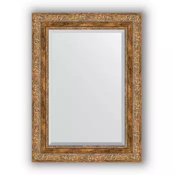 Зеркало в багетной раме Evoform Exclusive BY 3384 55 x 75 см, виньетка античная бронза