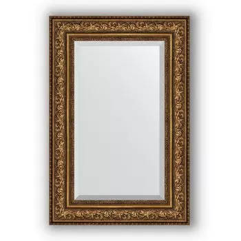 Зеркало в багетной раме Evoform Exclusive BY 3427 60 x 90 см, виньетка состаренная бронза