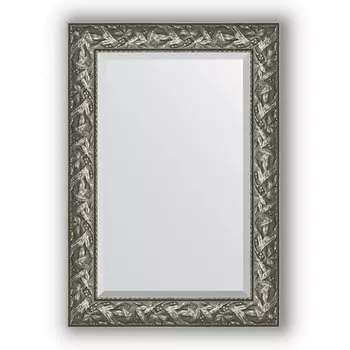 Зеркало в багетной раме Evoform Exclusive BY 3442 69 x 99 см, византия серебро