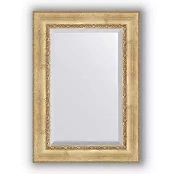 Зеркало в багетной раме Evoform Exclusive BY 3454 72 x 102 см, состаренное серебро с орнаментом