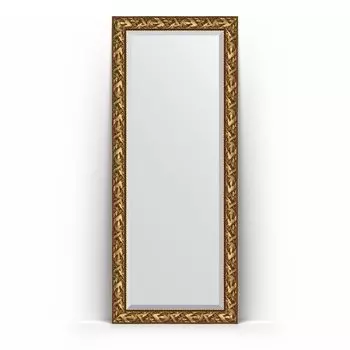 Зеркало в багетной раме Evoform Exclusive Floor BY 6124 84 x 203 см, византия золото