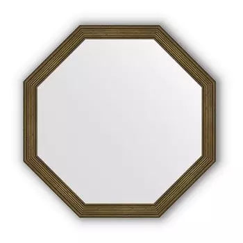 Зеркало в багетной раме Evoform Octagon, BY 3663, 69 x 69 см, сухой тростник