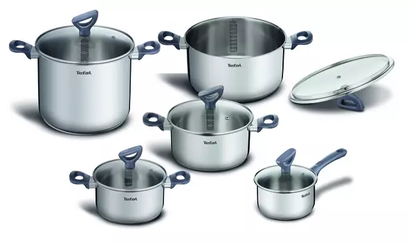 Набор посуды Tefal Daily Cook 10 предметов G712SA55