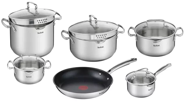 Набор посуды Tefal Duetto+ 11 предметов G732SB55