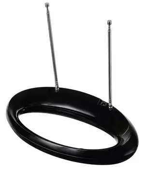 Антенна телевизионная Hyundai H-TAI260 30дБ активная черный