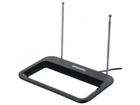 Антенна телевизионная Hyundai H-TAI380 30дБ активная черный