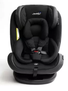 Автокресло детское AMAROBABY ST-3, Isofix класс D, группа 0+/1/2/3, (черный)