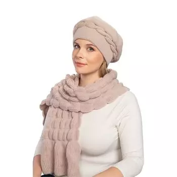 Берет двойной вязки