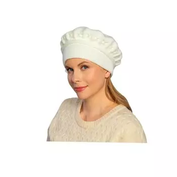 Берет с жемчужинами