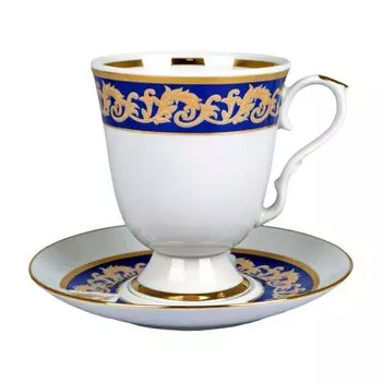 Бокал с блюдцем «Классический Театральный»