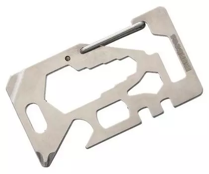 Брелок-мультитул для ножей/мультитулов Munkees (2503) серебристый