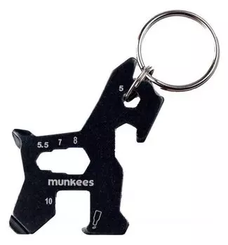 Брелок-мультитул для ножей/мультитулов Munkees (2535) черный