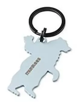 Брелок Munkees Белый медведь (35366) белый сталь (доп.ф.:открывашка)