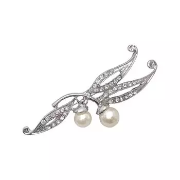 Брошь «Вишневая веточка»