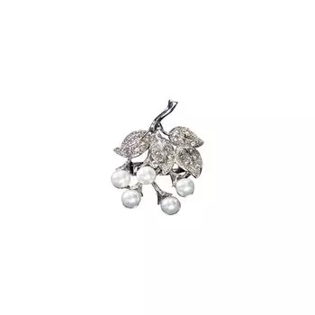 Брошь «Жемчужные ягоды»