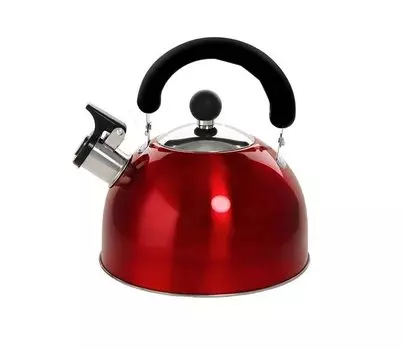 Чайник газовый Добрыня (2,5л) красный